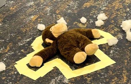peluche singe