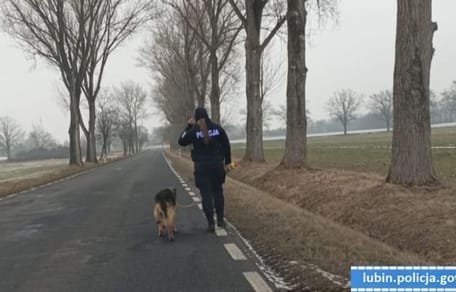 policjantka uratowała psa