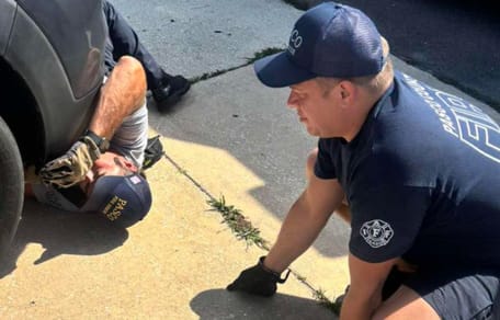 US firefighter