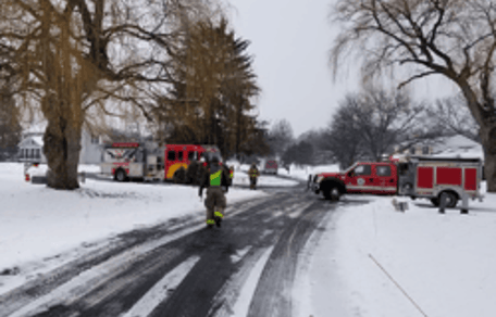 US firefighters