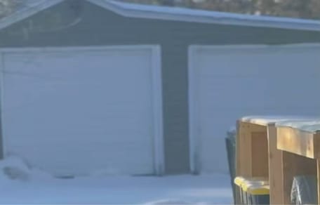 Quartiere nella neve