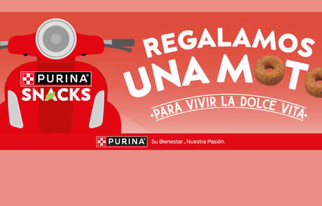 sorteo Purina Snacks