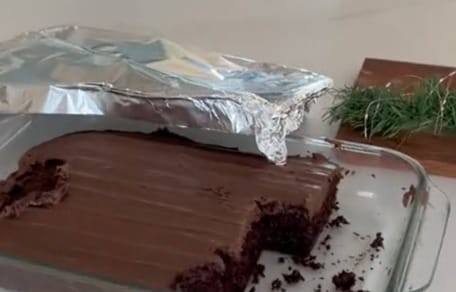 Ein Schokoladenkuchen