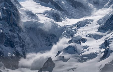 An avalanche