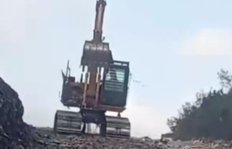 An excavator