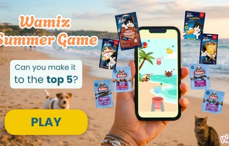 Try your luck at our BIG SUMMER GAME and win delicious treats for your pet