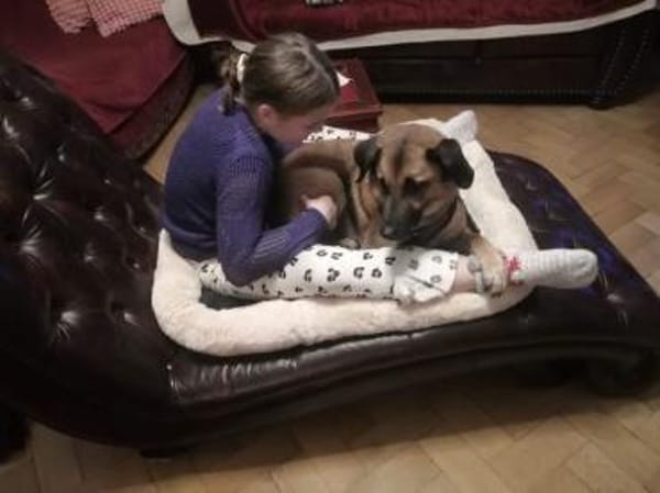 Miss Lucy, treuherzige Seniorin,8J 93047