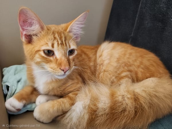 HORUS, chat junior mâle type européen