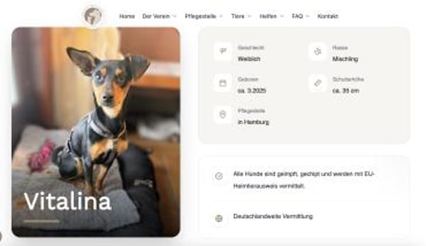 Vitalina wartet auf PS in HH!
