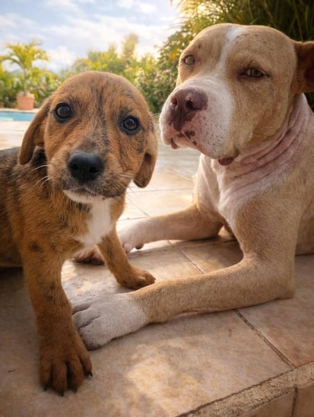 Himé, femelle, X Berger, née le 10/12/2025🐶