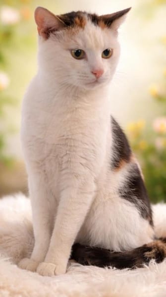 Lucy  sehr verschmuste Katze Einzelplat