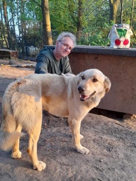 Freundlicher Fermin wartet schon so lang