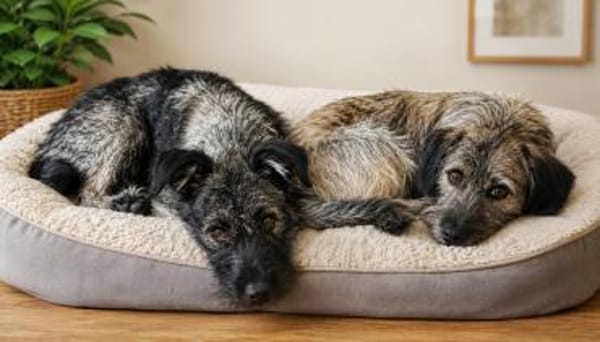 Schnauzer Mix  Hündin 38 cm 8 mon.