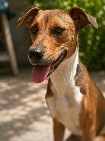 TASHA, Femelle junior Berger Créole