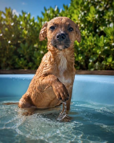 CHARLY, chiot mâle Berger Créole