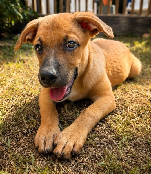 CHARLY, chiot mâle Berger Créole