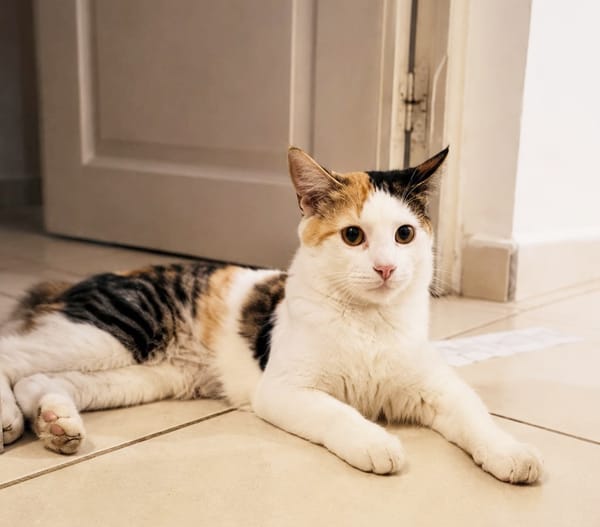 MINA, chat femelle type européen, junior