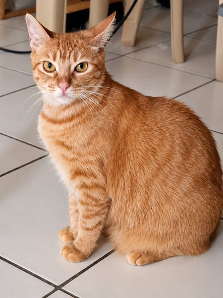 PRALINE, Chatte type européen