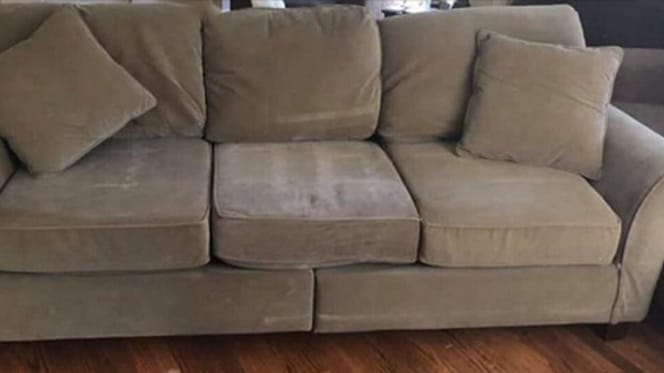 graues Sofa