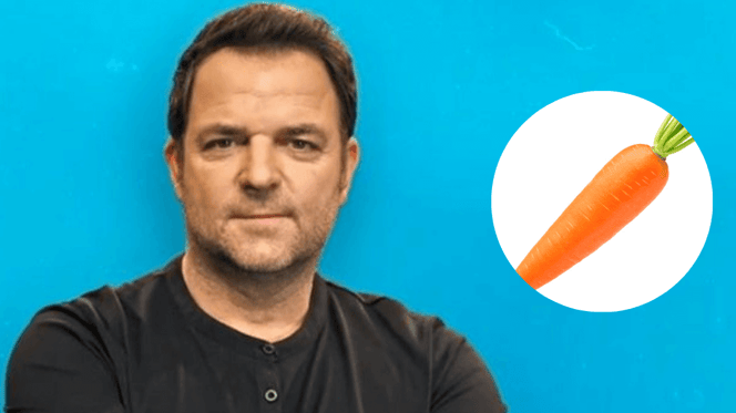 Martin Rütter und Karotte