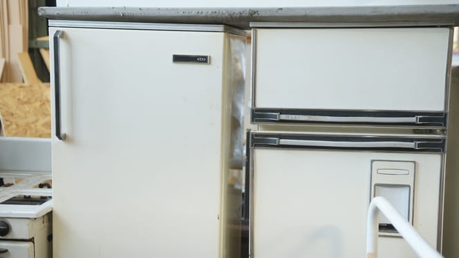 Schlimmer Fund im Kühlschrank