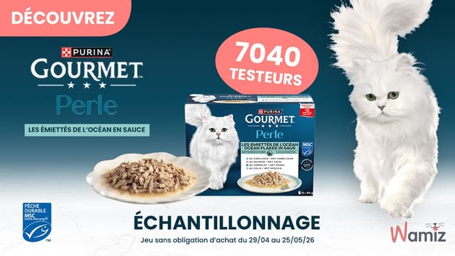 GOURMET™ Perle Les Emiettés de l'Océan : l'Exquis Raffinement pour votre Chat