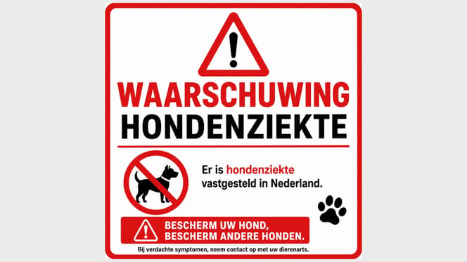 Besmettelijke hondenziekte rukt op in Nijmegen en Utrecht