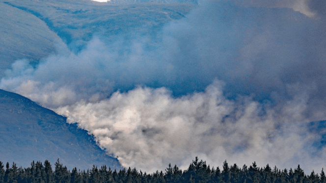 Cairngorms National Park wildfire