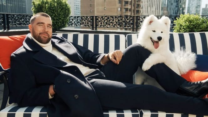 Campagna Tommy Hilfiger con Travis Kelce