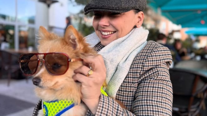 chenoa-con-su-perrita-adoptada-cloe