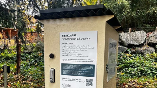 Die erste Schweizer Tierklappe