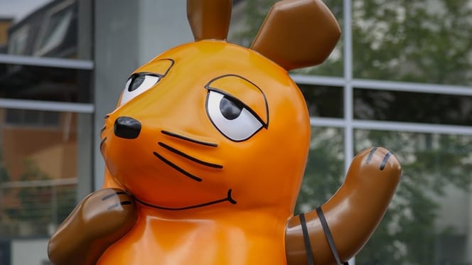 Die Maus-Figur in Köln