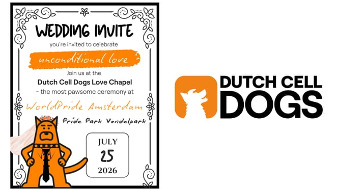 Dutch Cell Dogs op Pride Amsterdam