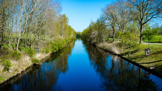 Ems-Jade-Kanal in Ostfriesland
