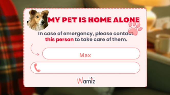 In Case Of Emergency card