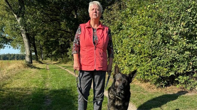 Jenny werd met pepperspray bespoten tijdens een wandeling in het bos