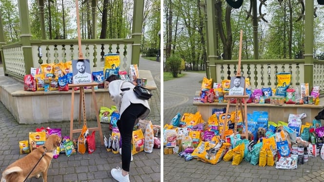 Karma zebrana w hołdzie Łukaszowi Litewce