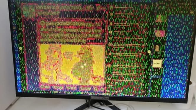 Katze ruiniert die Grafik-Karte