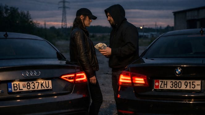 Krimineller Deal von 2 Autofahrern