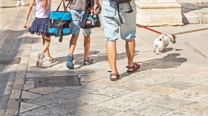 Kroatien-Urlauber mit Hund