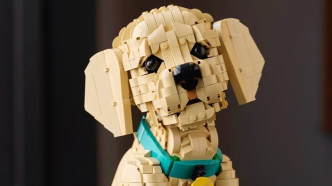 Lego Golden Retriever