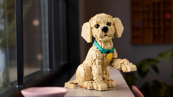 Lego komt met Golden Retriever-set