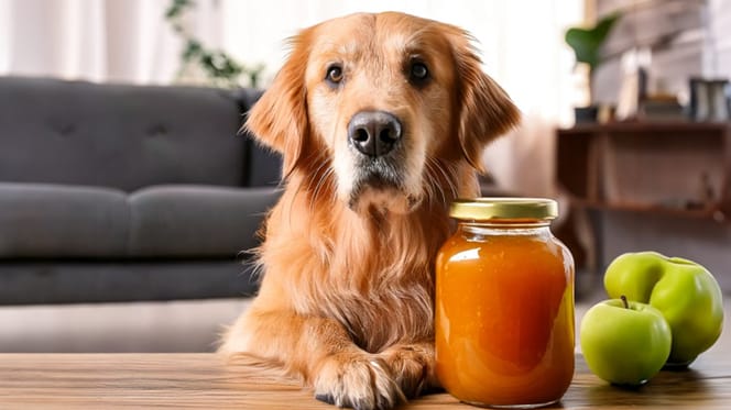 Mag een hond appelmoes eten?