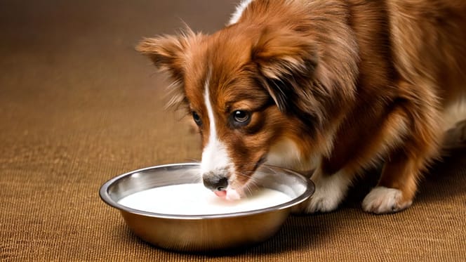 Mag een hond karnemelk drinken?