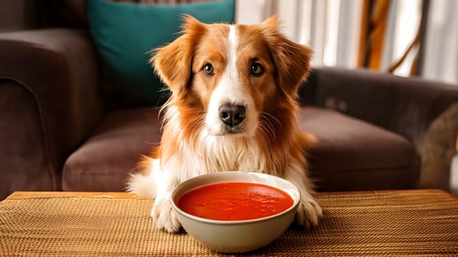 Mag een hond tomatensoep eten?