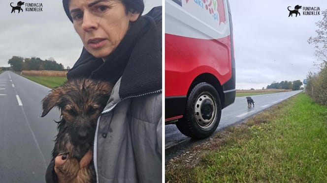 Mała minutka i wolontariuszka fundacji