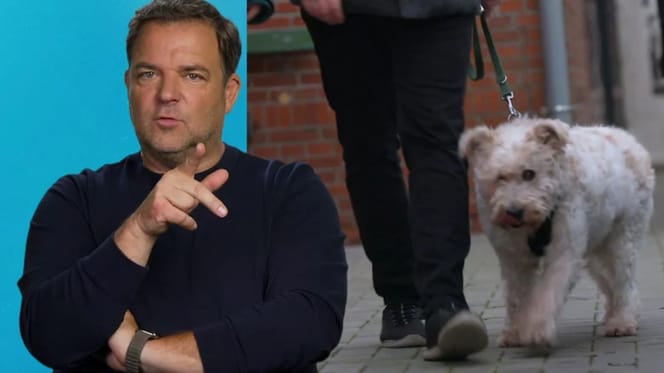 Martin Rütter freut sich für Rexi