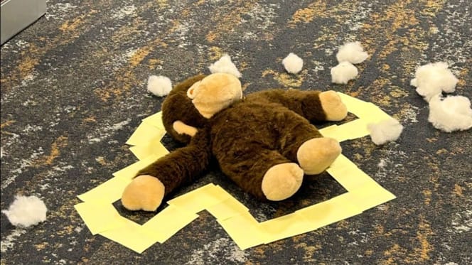 peluche singe
