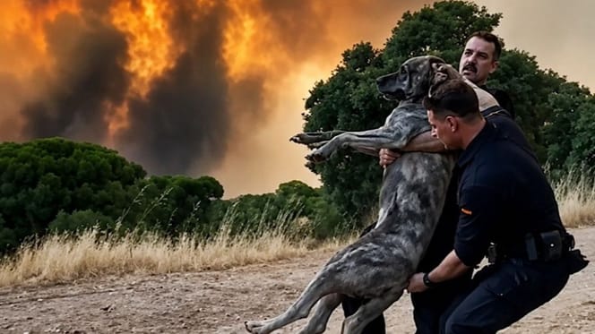 perros-incendios-forestales-madrid-avila