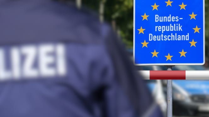Polizei an der Grenze